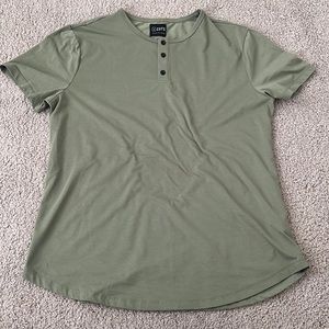 cuts XL Curved Hem Henley